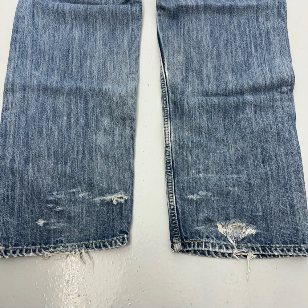 Y2K Levi’s Silvertab Jeans Low Loose Baggy Wide Skater Distressed - Picture 10 of 10